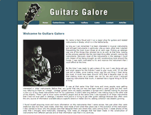 Tablet Screenshot of guitarchives.nl
